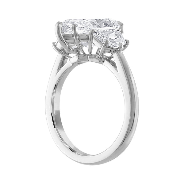 Marquise Engagement Ring with Cadillacs