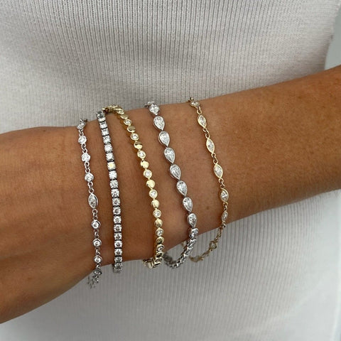 Marquise Bezel Bracelet