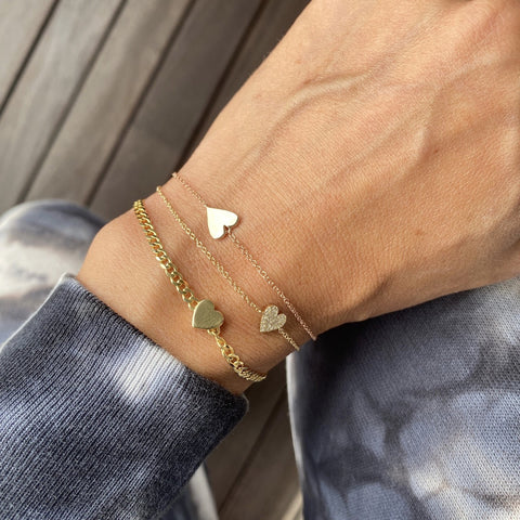 Single Heart Bracelet