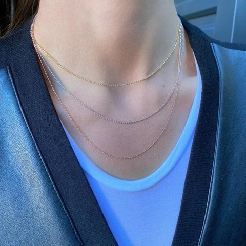 Small Gold Bead Chain