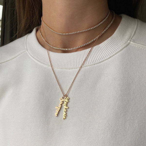 Tiny Treasure Gold Name Charm