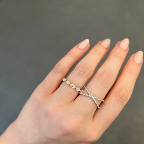 7 Stone Marquise Diamond Band