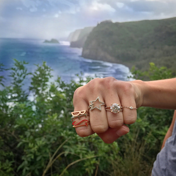 Initial Statement Stack Ring