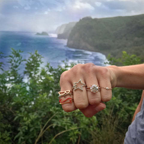 Initial Statement Stack Ring