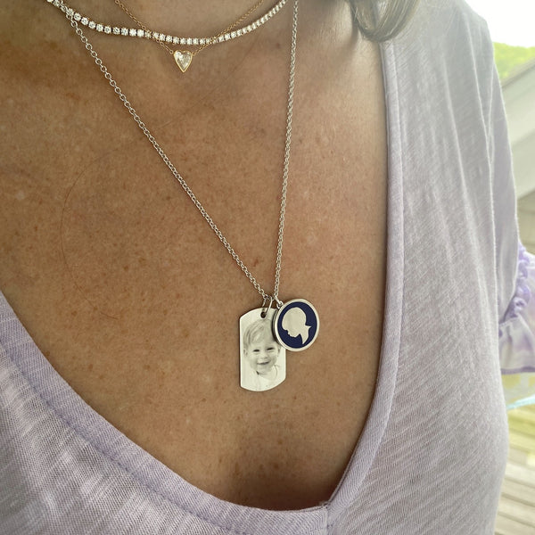 Custom Silhouette Necklace
