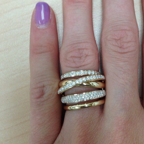 Diamond Domed Band