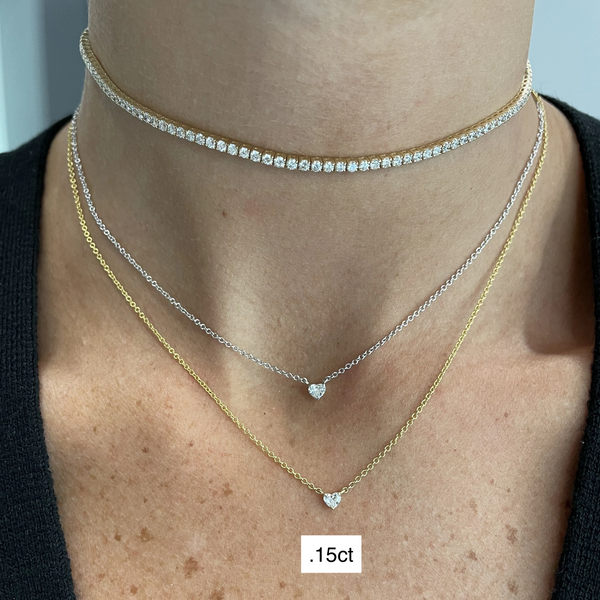 Diamond Heart Necklace