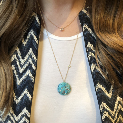 Turquoise Constellation of Life Necklace