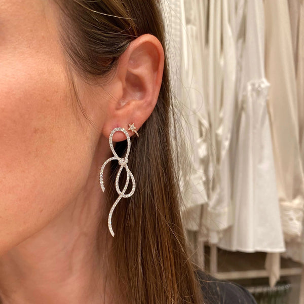 Modern Bow Earrings