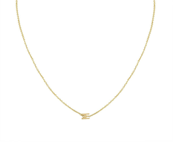 Mini Mini Letter Necklace