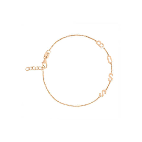 SG_Test - Mini Initial Bracelet