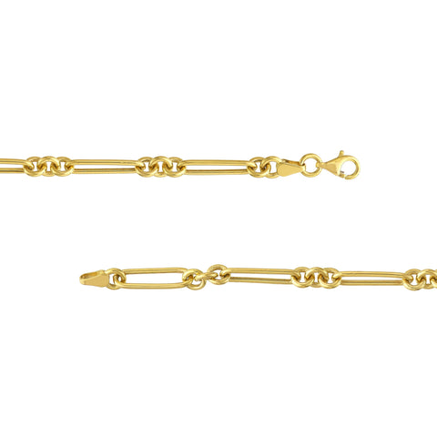 Rounded Paperclip Chain