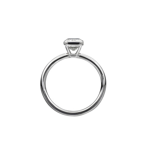 1.52 Carat Emerald Cut Solitaire Engagement Ring