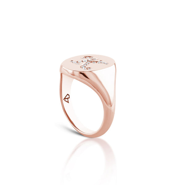 Engraved Heart Ring