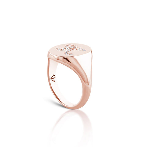 Engraved Heart Ring