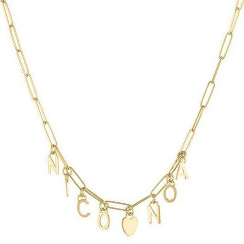 Mini Long Link Necklace