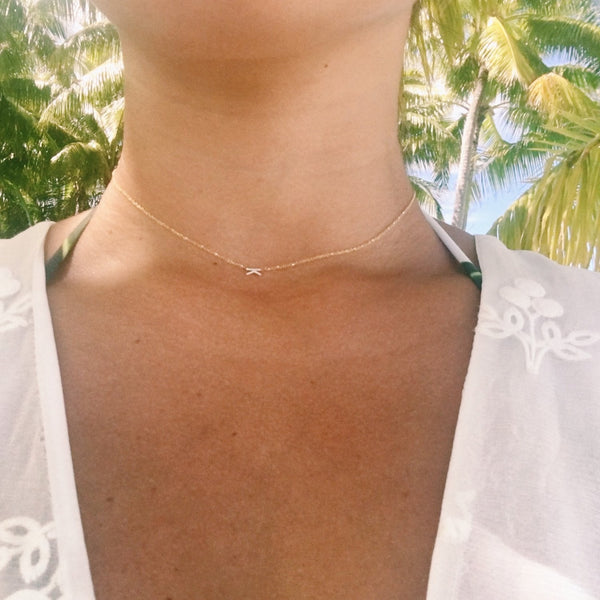 Mini Mini Initial Necklace V2