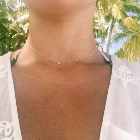 Mini Mini Initial Necklace V2
