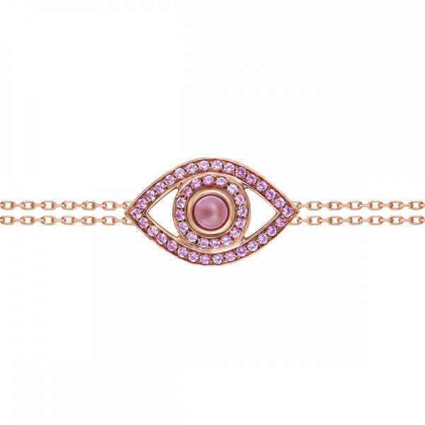 Colored Stone Eye Bracelet