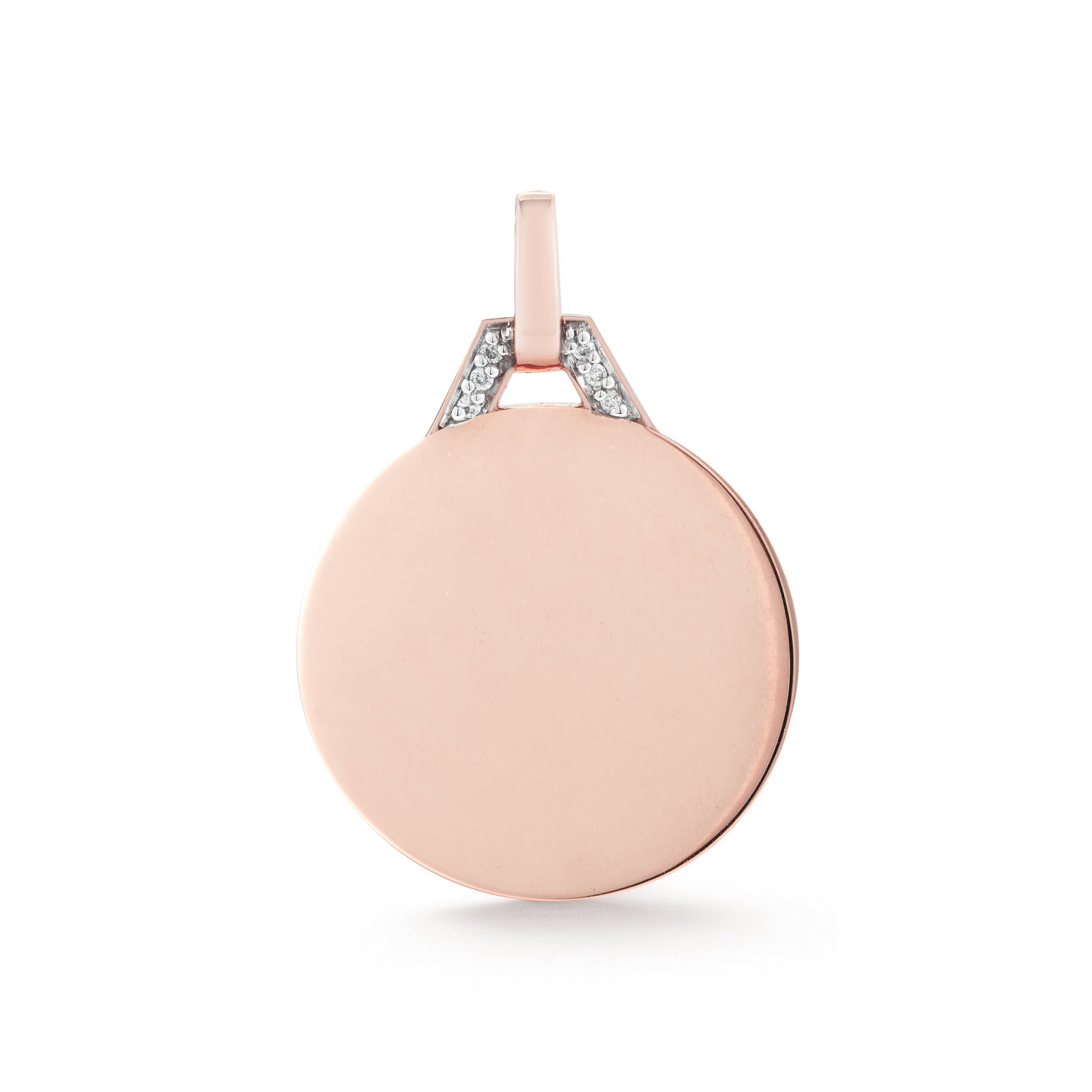 Dora Gold and Diamond Disc Charm