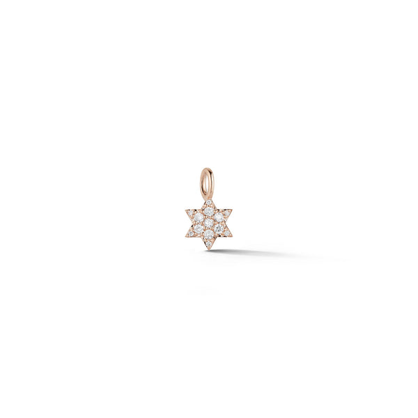 Dora Diamond Mini Star of David Necklace