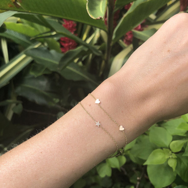 Itty Bitty Hearts Bracelet