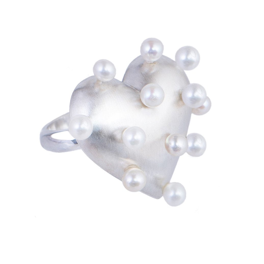 Pin Cushion Heart Ring