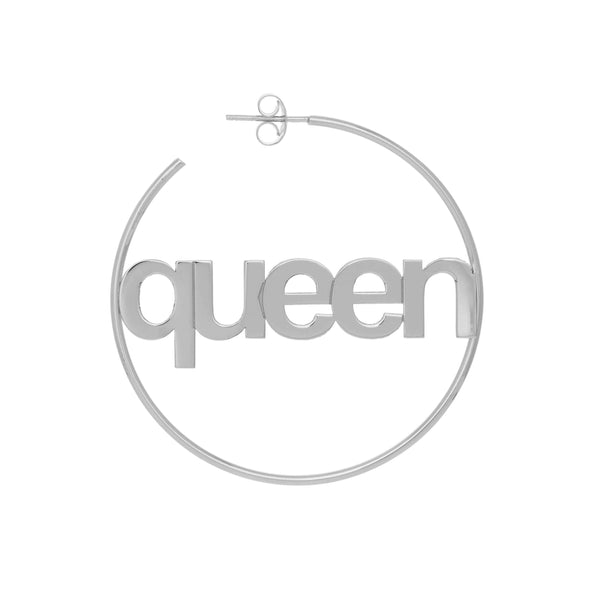 Citygirl Nameplate Hoops