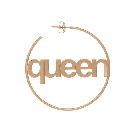 Citygirl Nameplate Hoops
