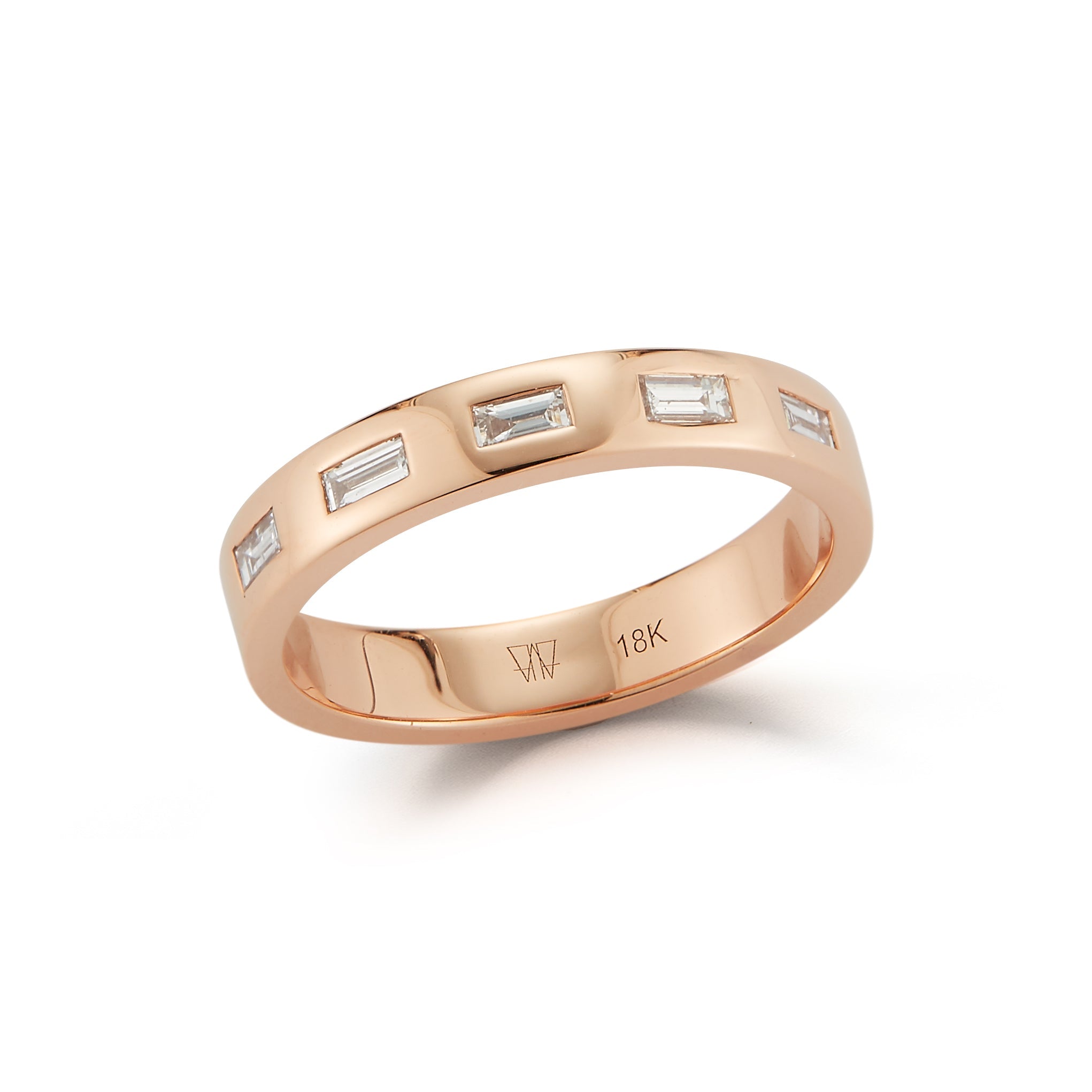 Ottoline Diamond Baguette Ring