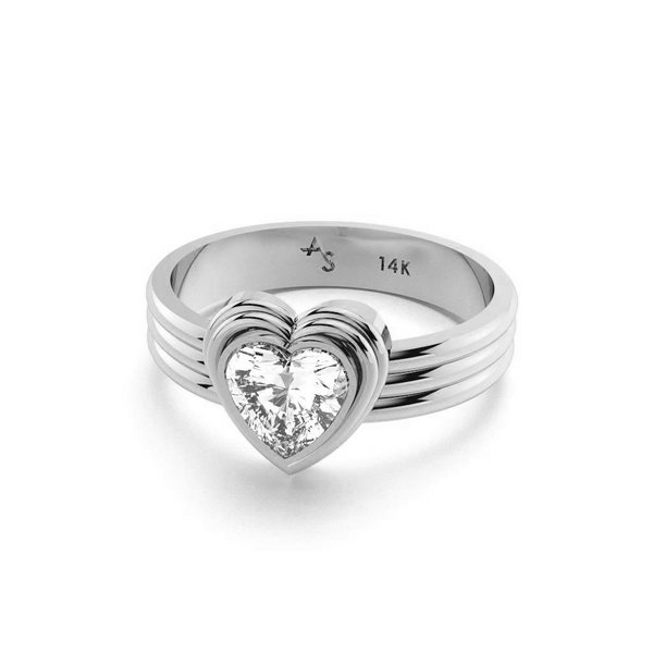 Radiant Heart Ring