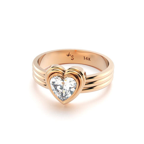 Radiant Heart Ring