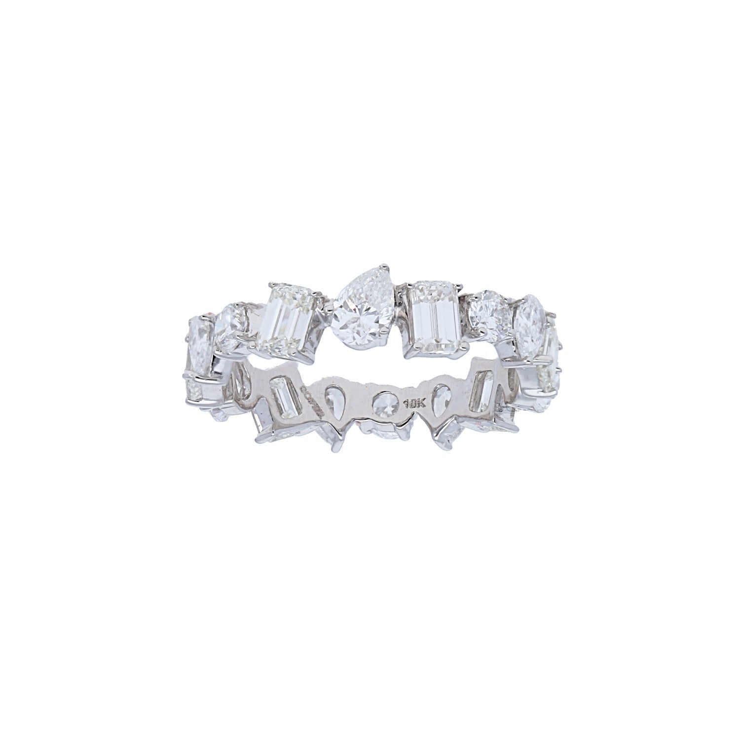 Multi Shape Diamond Band