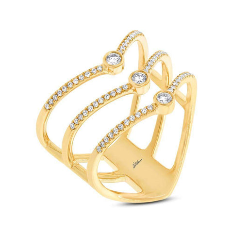 IN STOCK - Triple V Ring