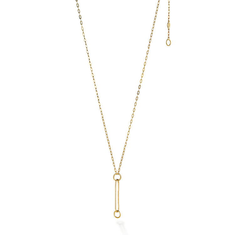 Chain Necklace with Charm Base