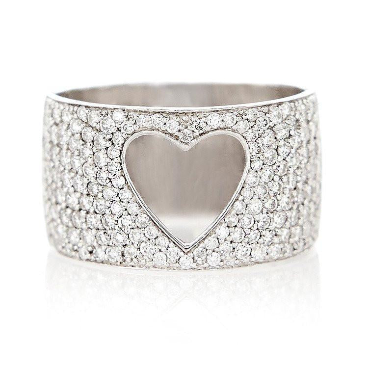 Pave Love is Love Ring