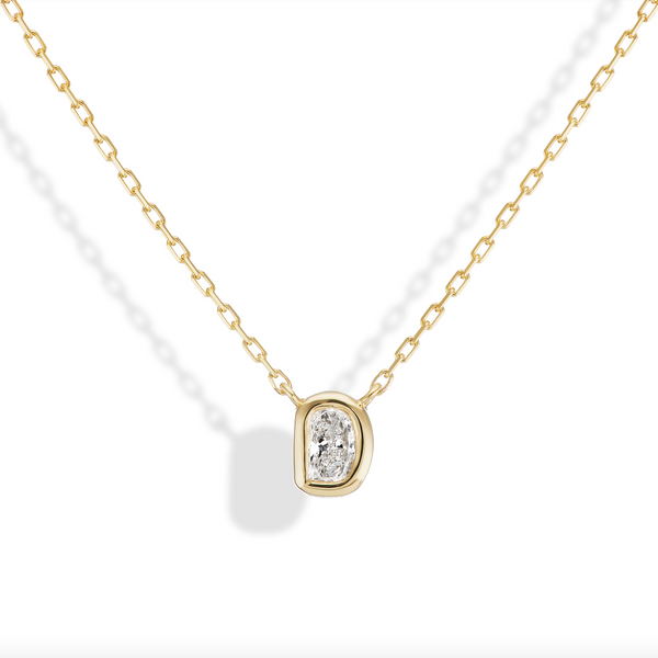 Bubble Bezel Necklace