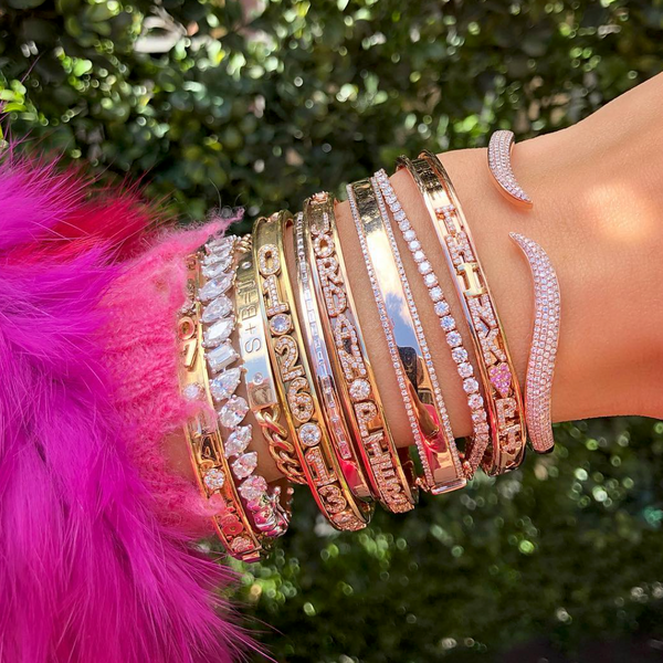 Large Multi-Shape Diamond Bracelet