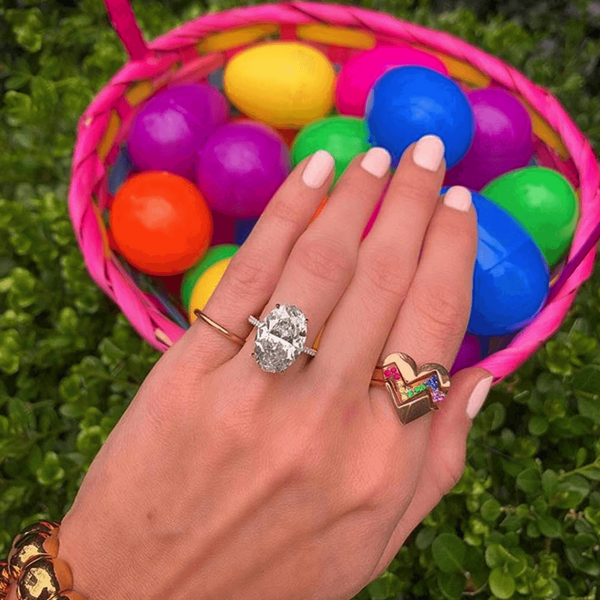 Heart Throb Stackable Ring Set