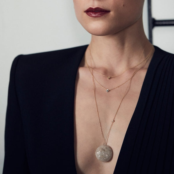 Black Onyx Constellation of Life Necklace