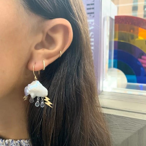 Storm Cloud Earrings