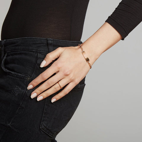 Carrington Mini Diamond ID Bracelet
