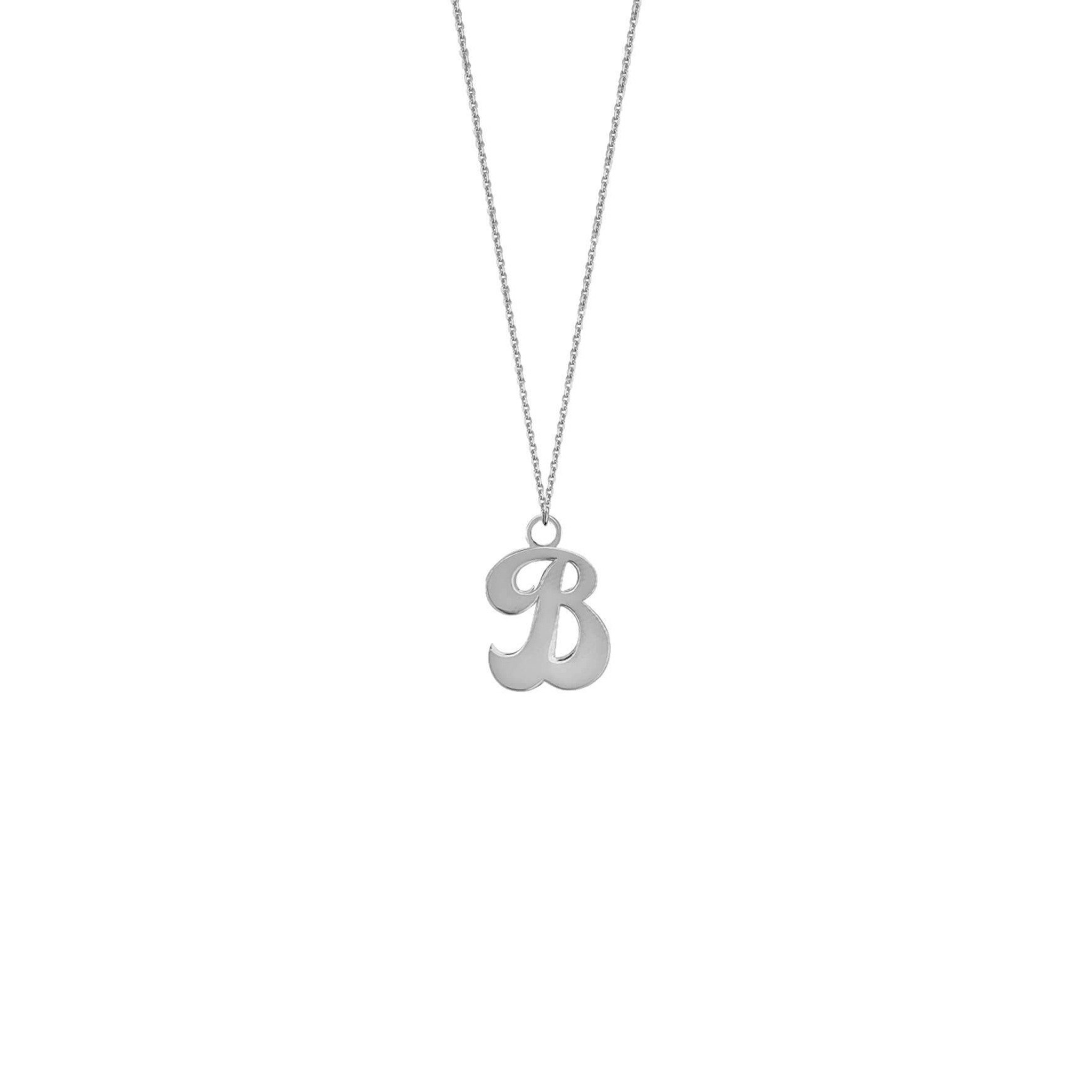Cursive Initial Necklace