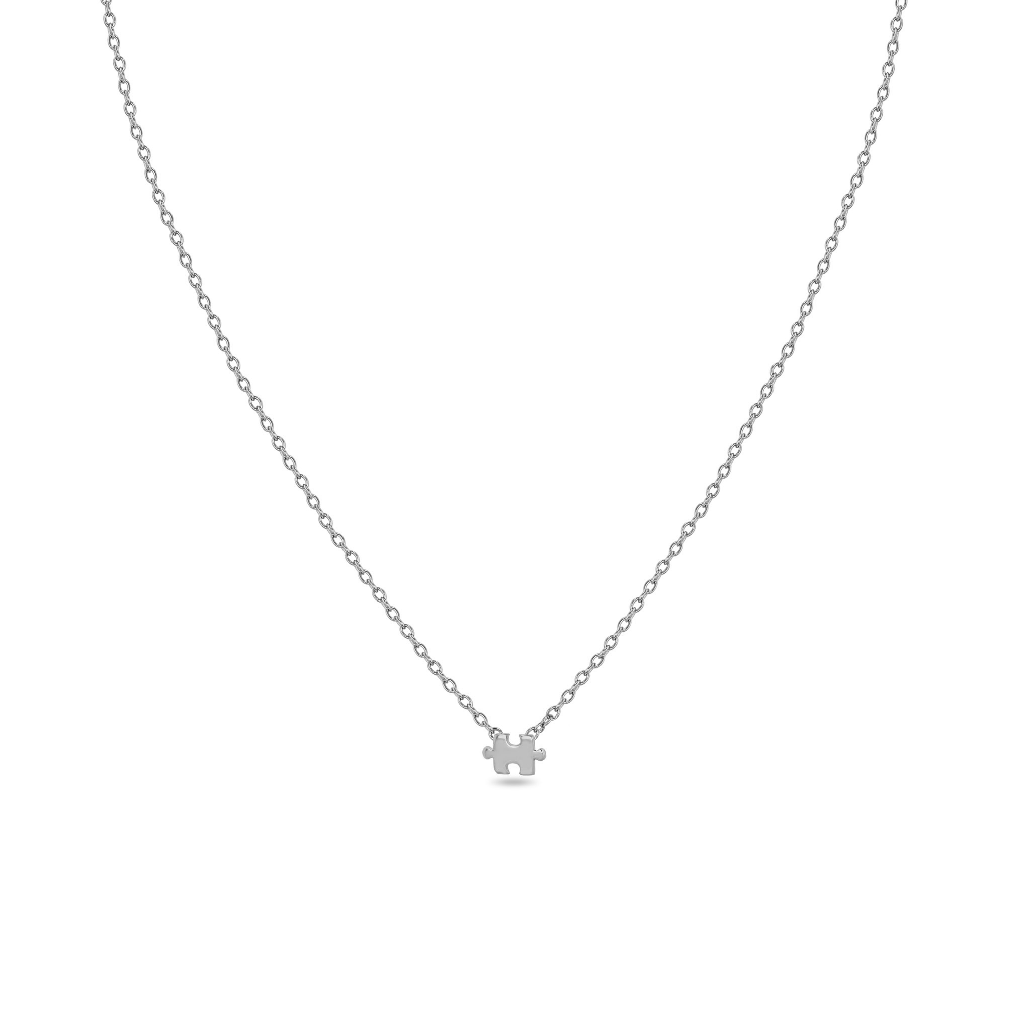 Itty Bitty Puzzle Piece Necklace