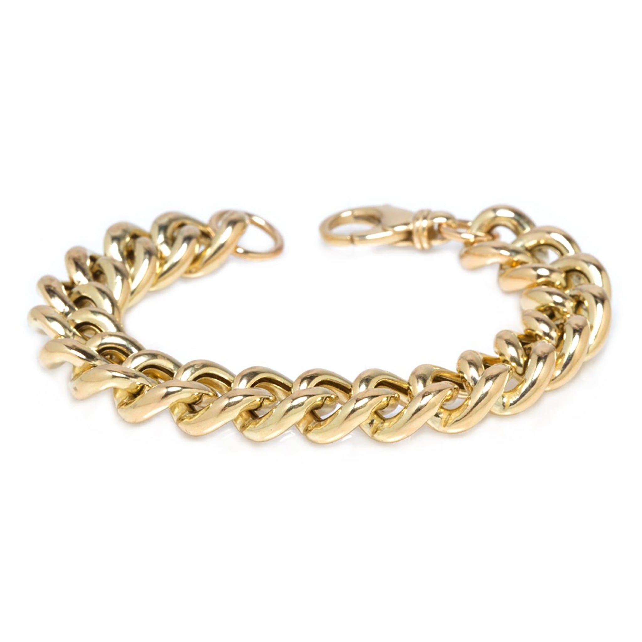 XXL Thick Link Curb Chain Bracelet