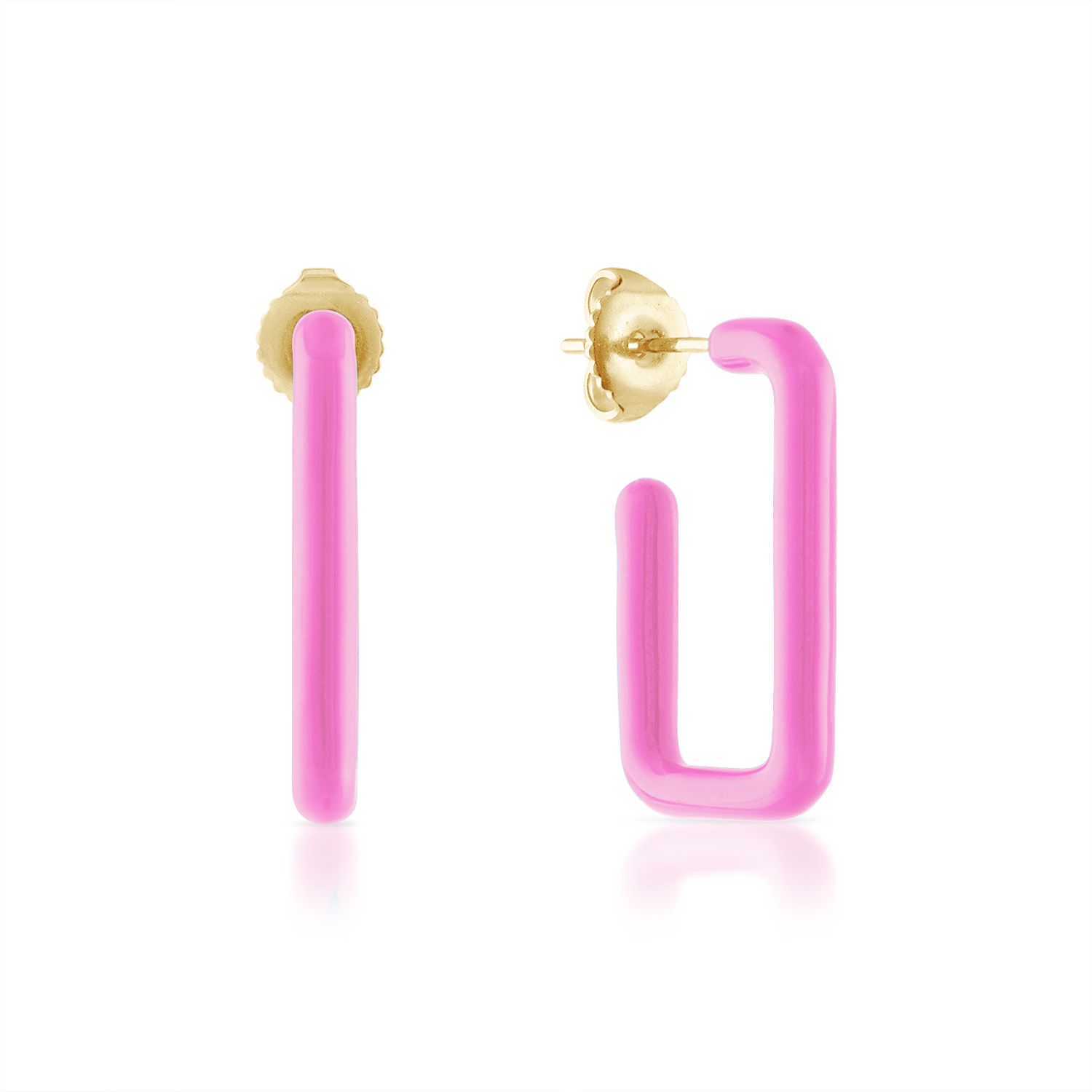 Copy of Enamel Box Hoops