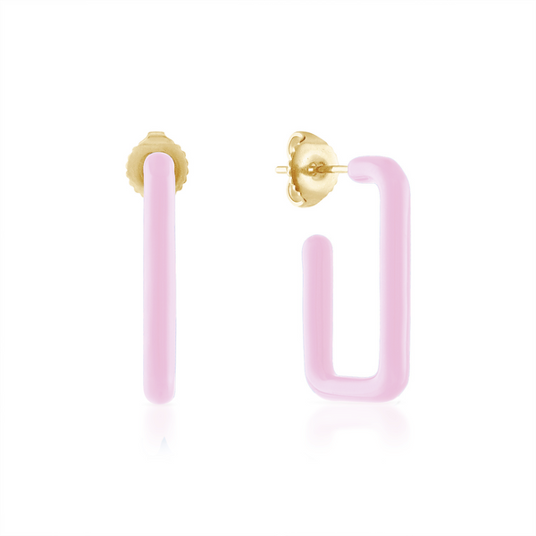 Copy of Enamel Box Hoops