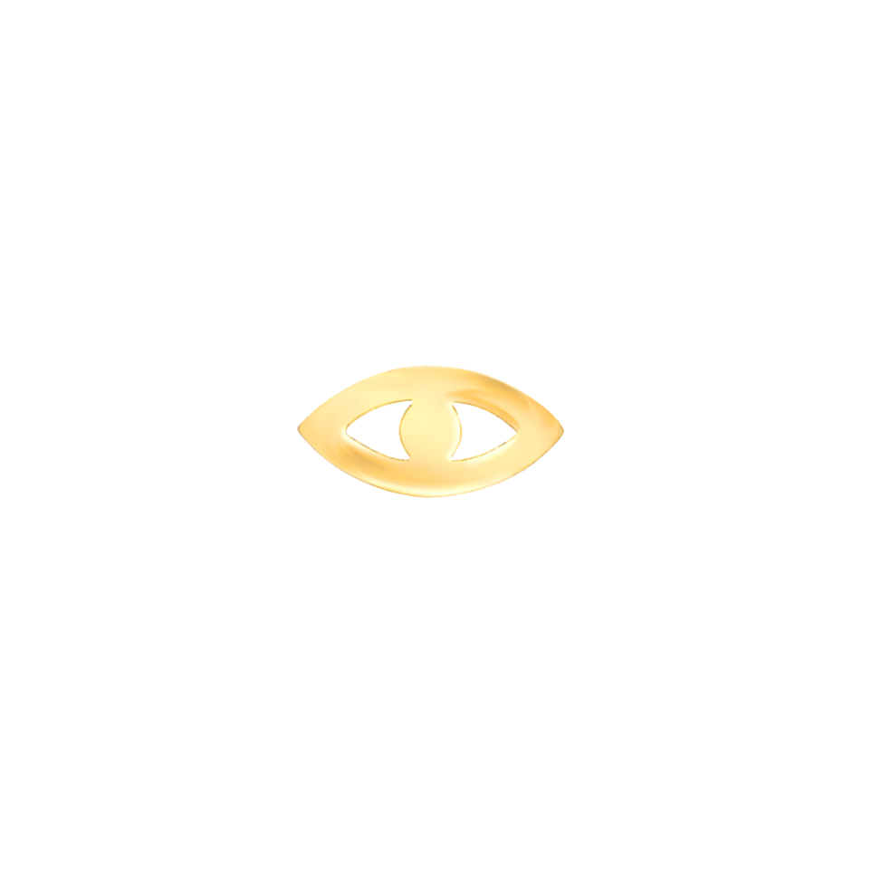 Gold Evil Eye