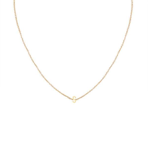 Mini Mini Letter Necklace
