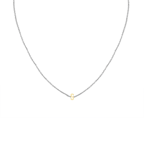 Mini Mini Letter Necklace